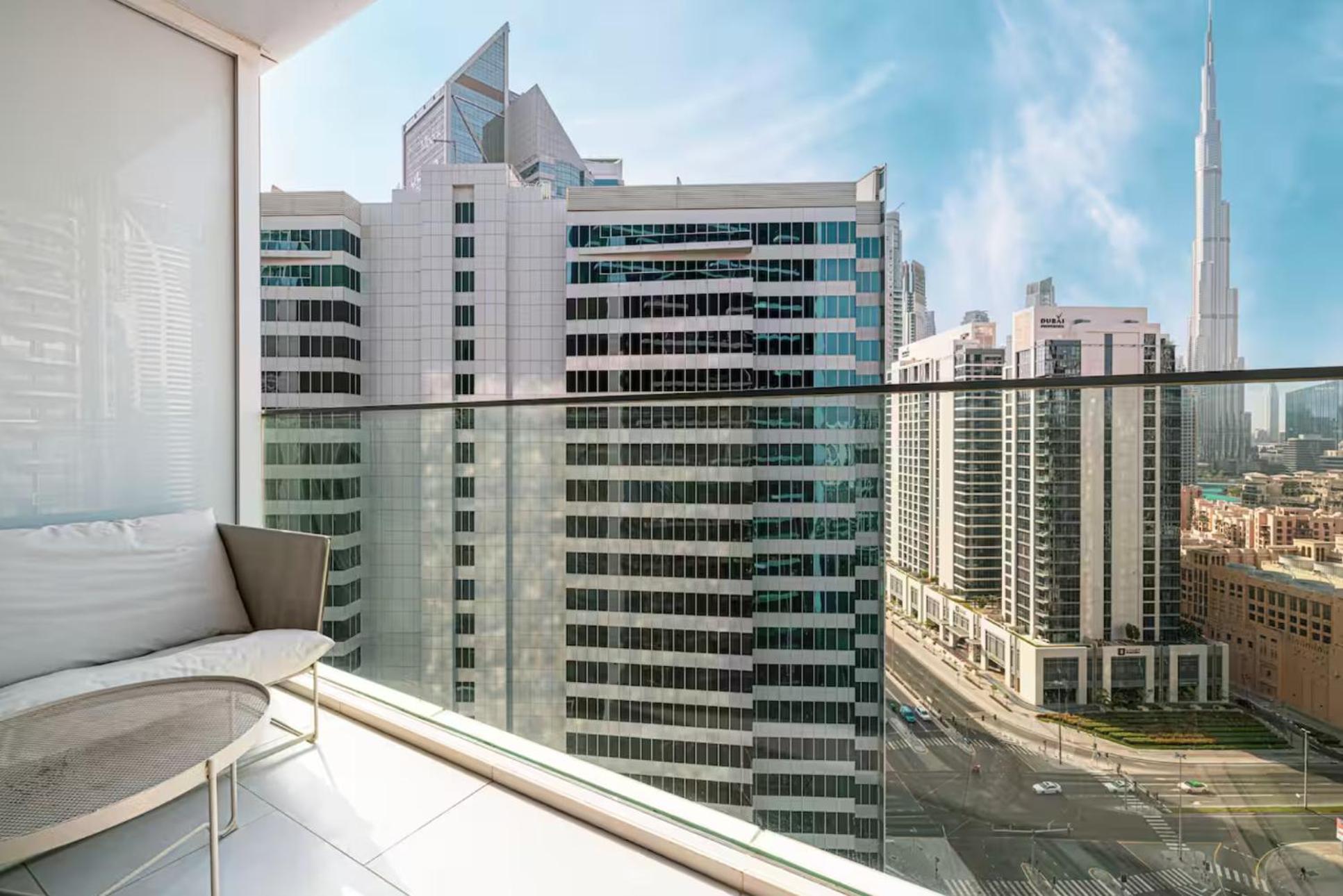 Luxury Studios With Burj Khalifa Or Canal View In Downtown - Marquise Square Tower Dubai Cameră foto